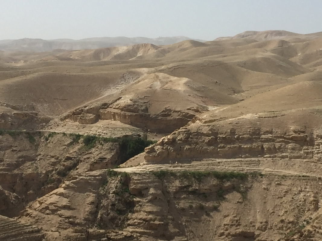 Jerusalem To Jericho Map